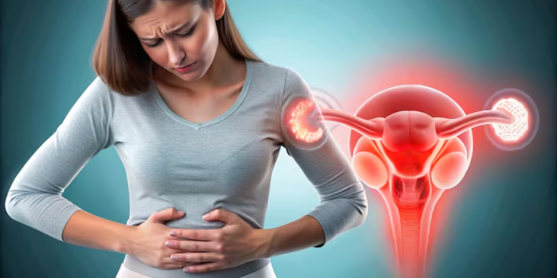 Doctor consulting patient about endometriosis symptoms, causes, and affordable treatment options in Delhi